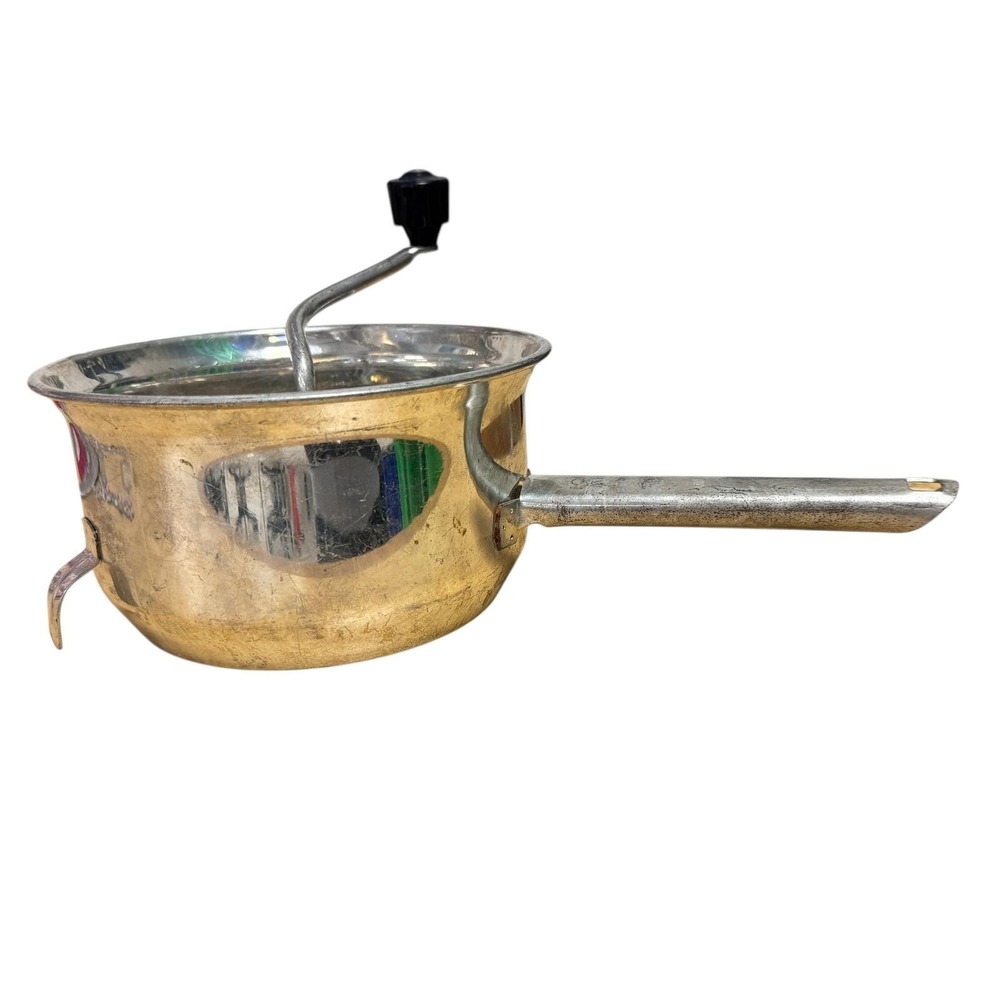 Vintage Foley Food Mill Stainless Steel Hand Crank Strainer Masher No 101
